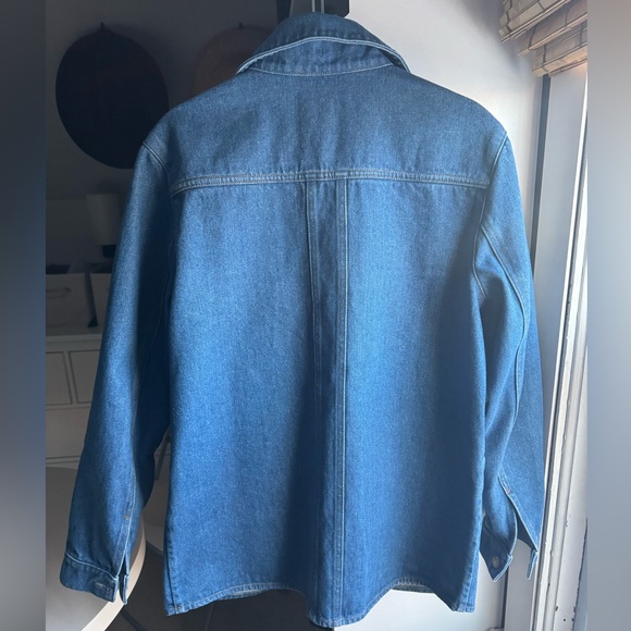 Sezane Blue Denim Will Jacket - Picture 3 of 8
